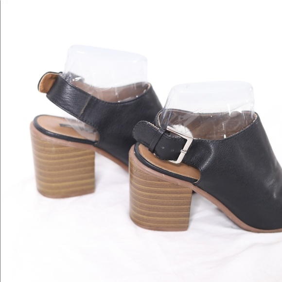 ‼️LAST CHANCE‼️ Forever 21 Peep-toe Chunky Heel Booties - Picture 6 of 6